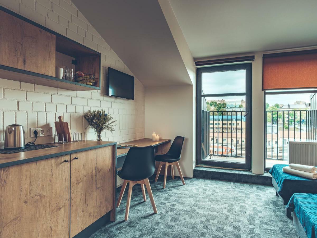 Self Check-In Hotel Railway Apartments فيلنيوس الغرفة الصورة