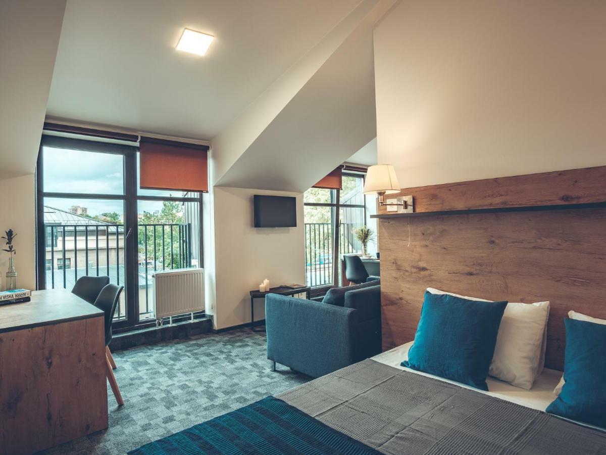 Self Check-In Hotel Railway Apartments فيلنيوس الغرفة الصورة